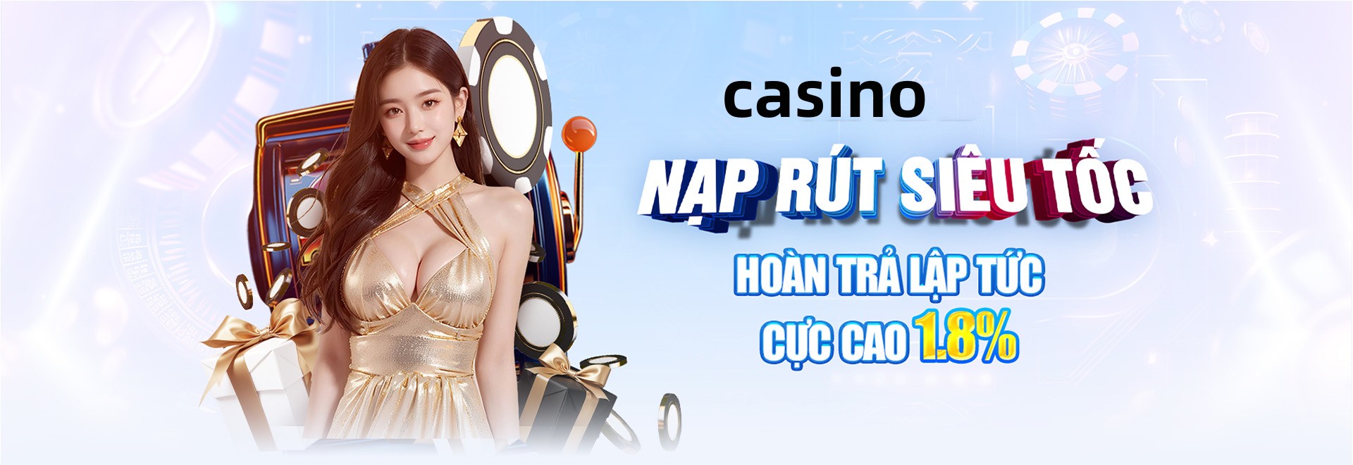 Hình ảnh quảng cáo của vibet hiển thị nền tảng và các lợi ích