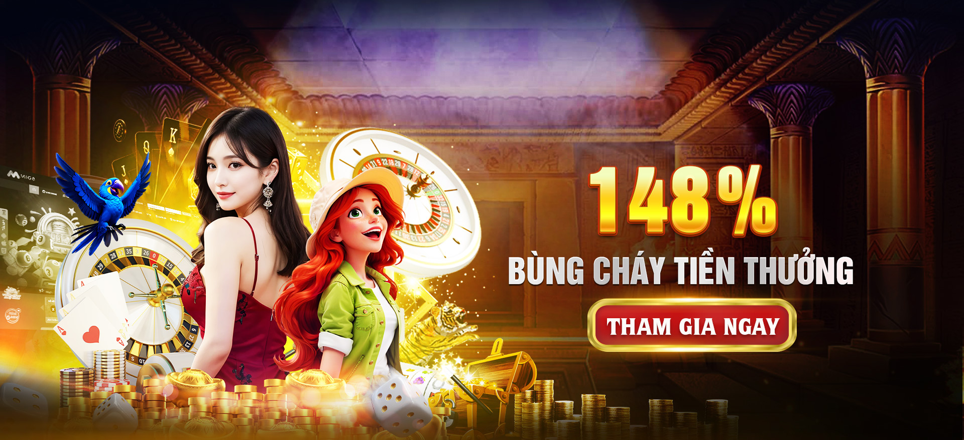 Hình ảnh quảng cáo của vibet hiển thị nền tảng và các lợi ích