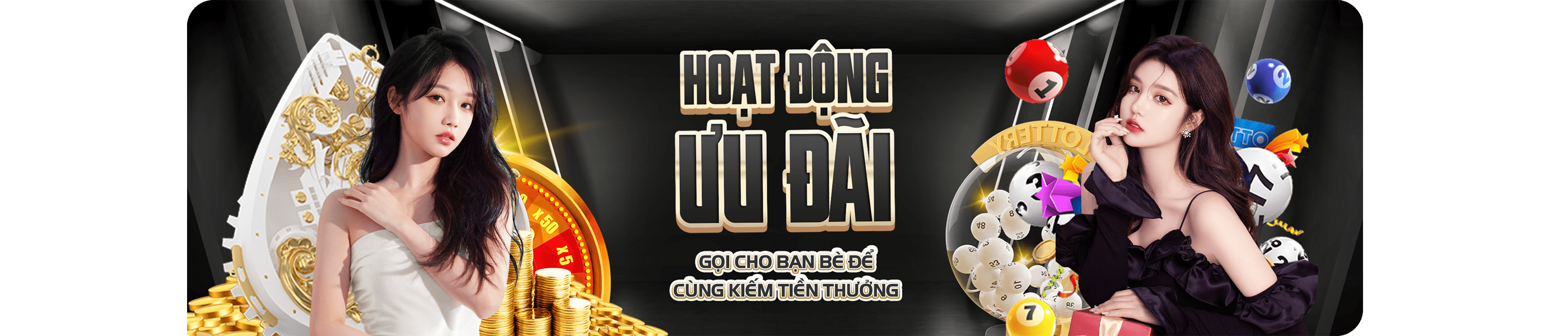 Hình ảnh quảng cáo của vibet hiển thị nền tảng và các lợi ích